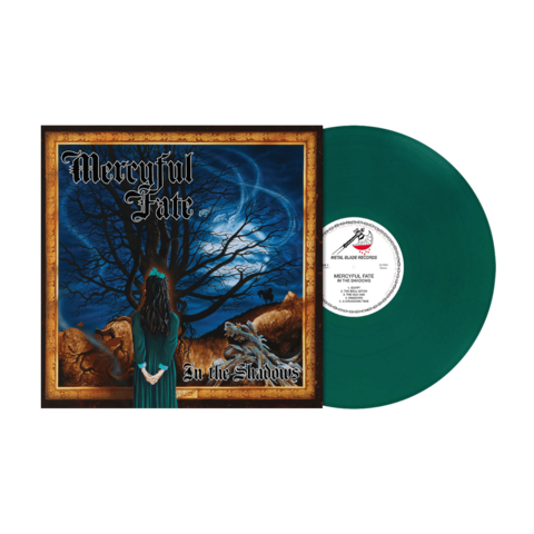 In the Shadows by Mercyful Fate - Ltd. Teal Green Marbled Vinyl + Poster - shop now at Mercyful Fate store