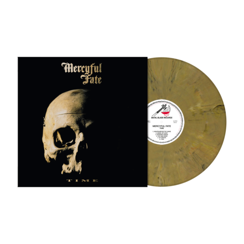 Time by Mercyful Fate - Ltd. Beige Brown Marbled Vinyl + Poster - shop now at Mercyful Fate store