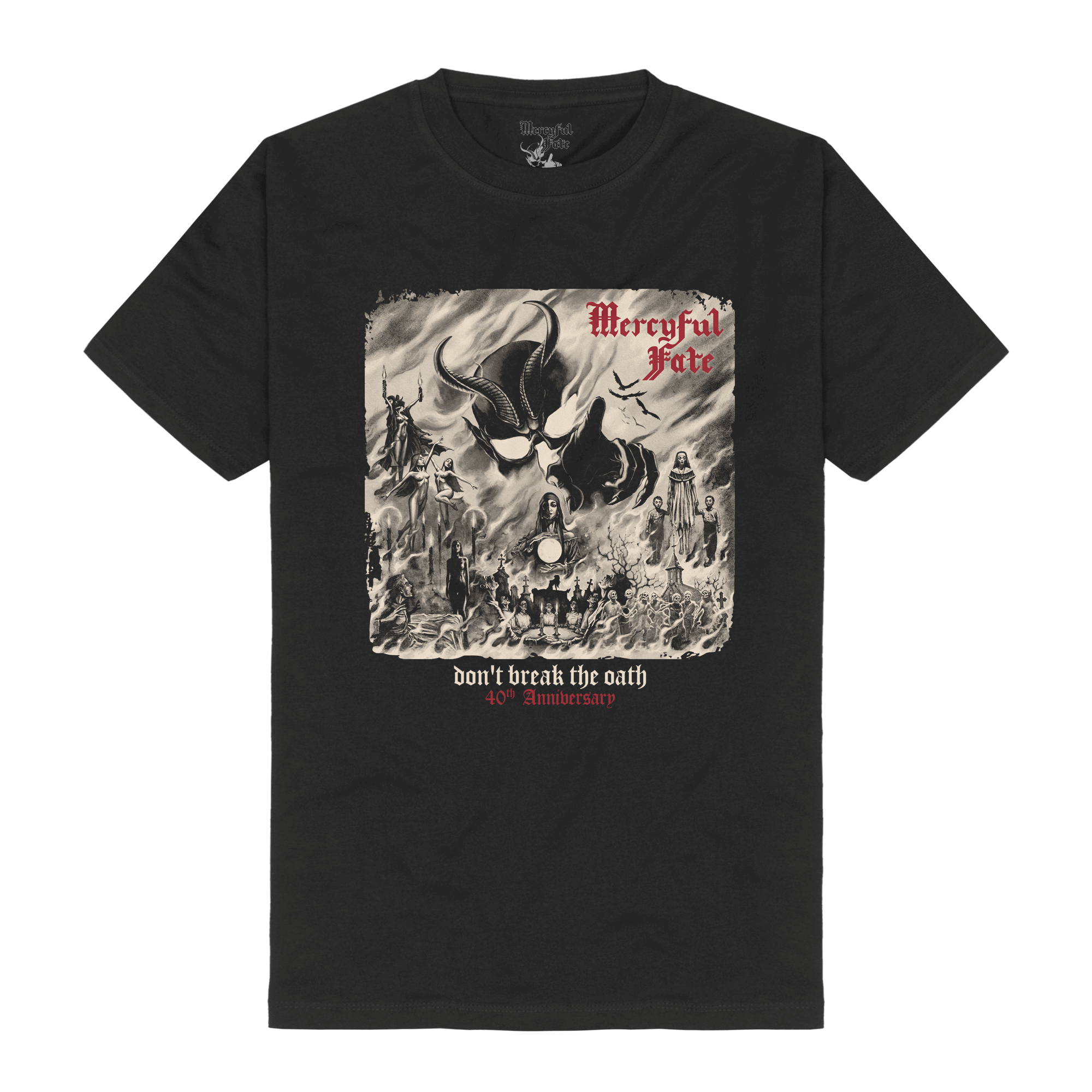 Mercyful Fate DBTO 40th Anniversary Collage T-Shirts 388942