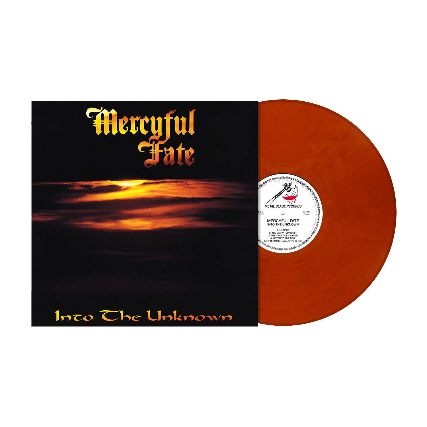 Mercyful Fate Into the Unknown Ltd. Iced Tea Marbled Vinyl + Poster 328757
